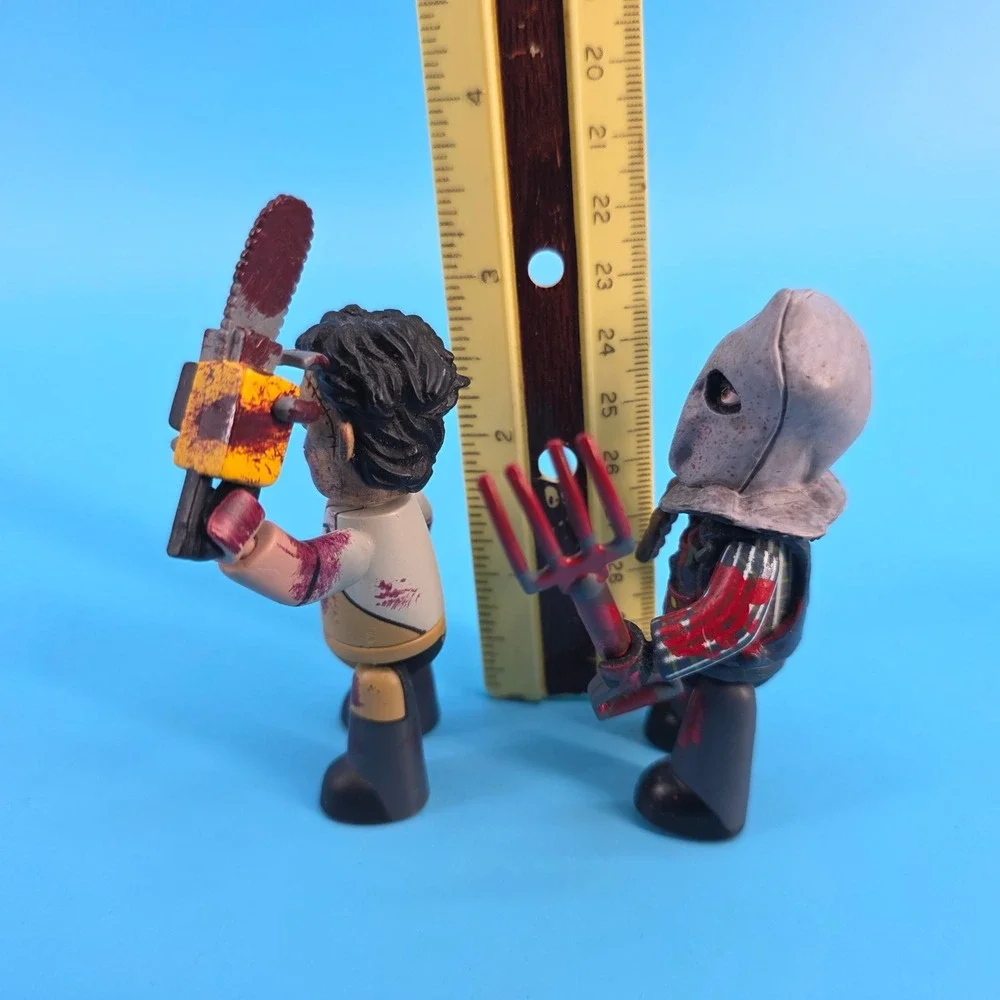 Leatherface & Jason Voorhees Minimates Horror Figures Texas Chainsaw Friday 13th